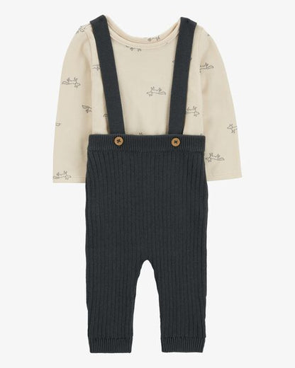 Baby 2-Piece Bodysuit & Sweater Coveralls HKr-K0043