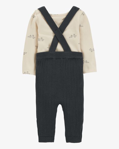 Baby 2-Piece Bodysuit & Sweater Coveralls HKr-K0043