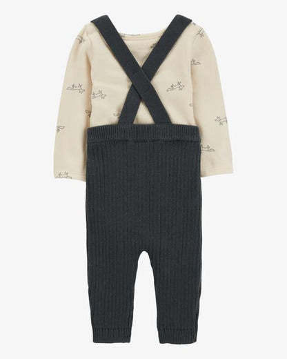 Baby 2-Piece Bodysuit & Sweater Coveralls HKr-K0043