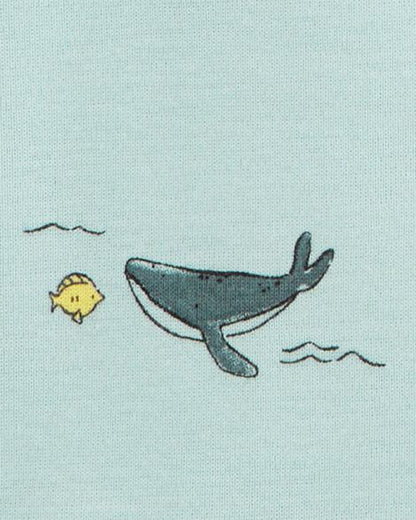 طقم ملابس داخلية بدون أكمام بطبعة محيطية للأولاد الصغار (5 قطع) HKr-K0009