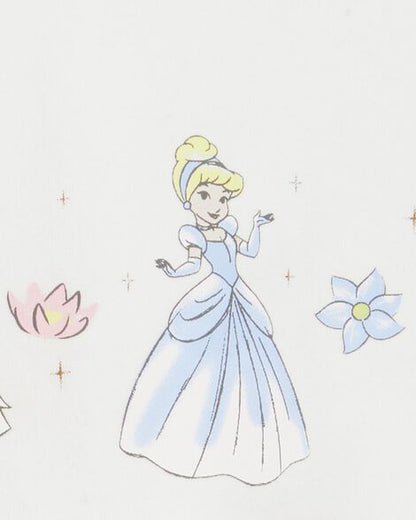 Baby Girl 2-Piece Disney Princesses Tee & Tutu Skirt Set - White/Pink HKr-K0041