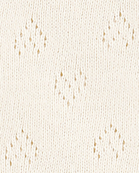 طقم ملابس بوينتِل هارت للبنات الصغيرات، من 3 قطع - كريمي HKr-K0013