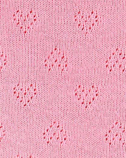 طقم ملابس بوينتِل هارت للبنات الصغيرات، مكون من 3 قطع - وردي HKr-K0010