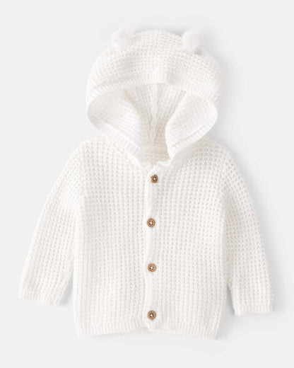 كارديجان بغطاء رأس للأطفال HKr-K0025