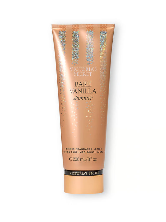 Bare Vanilla Shimmer Fragrance Lotion. HKr-W0009