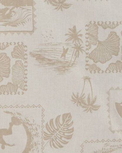 قميص كيد سفاري بأكمام قصيرة وأزرار - كاكي HKr-K0037