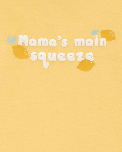 تيشيرت جرافيكي للأمهات الصغيرات HKr-K0033